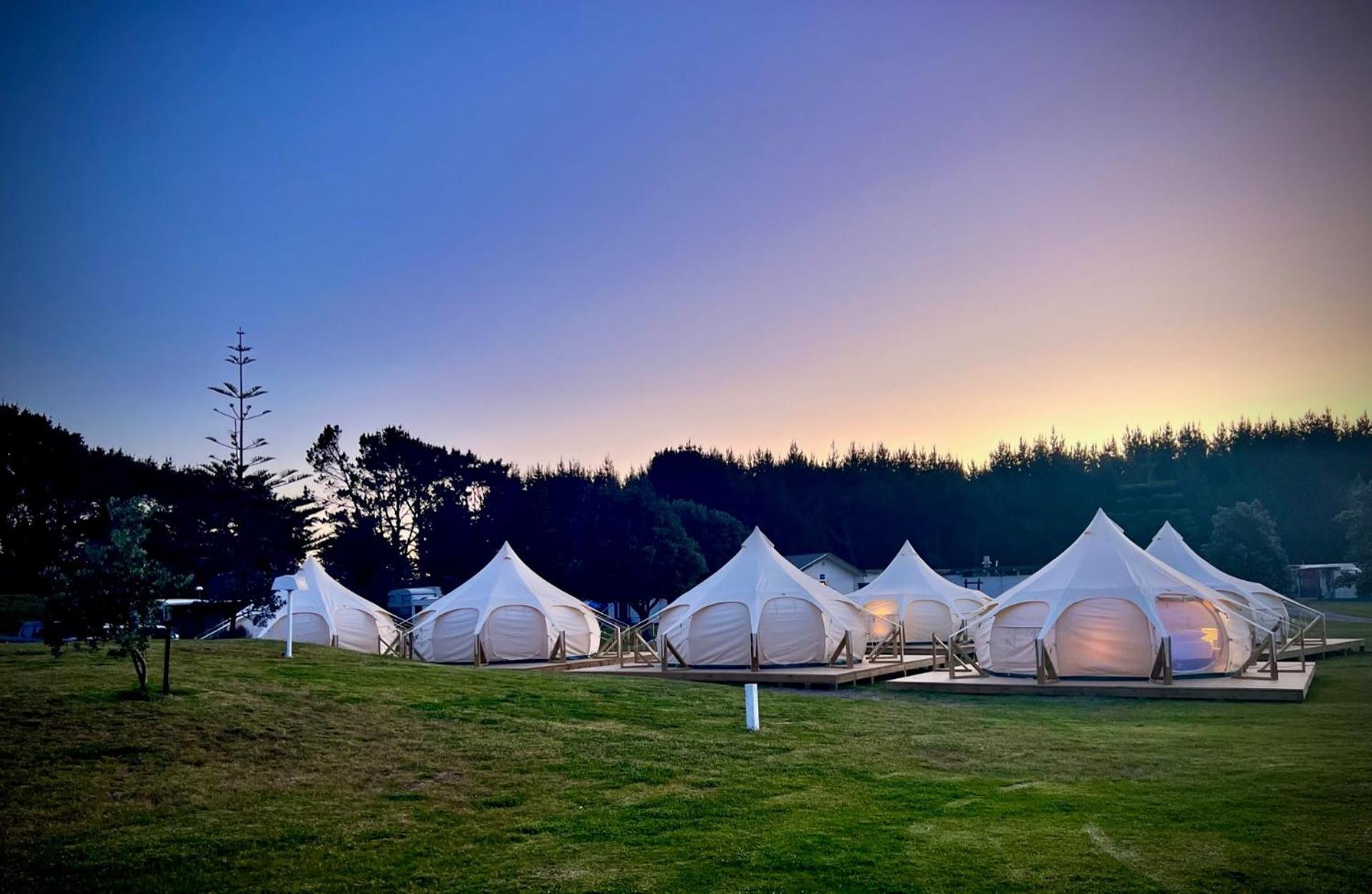 Foxton Beach Holiday Park Kültér fotó