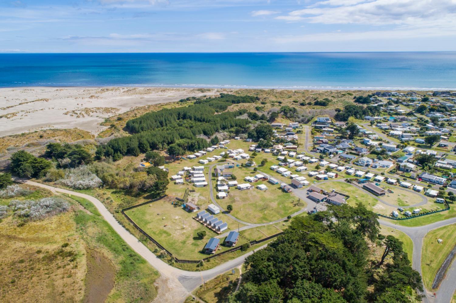 Foxton Beach Holiday Park Kültér fotó