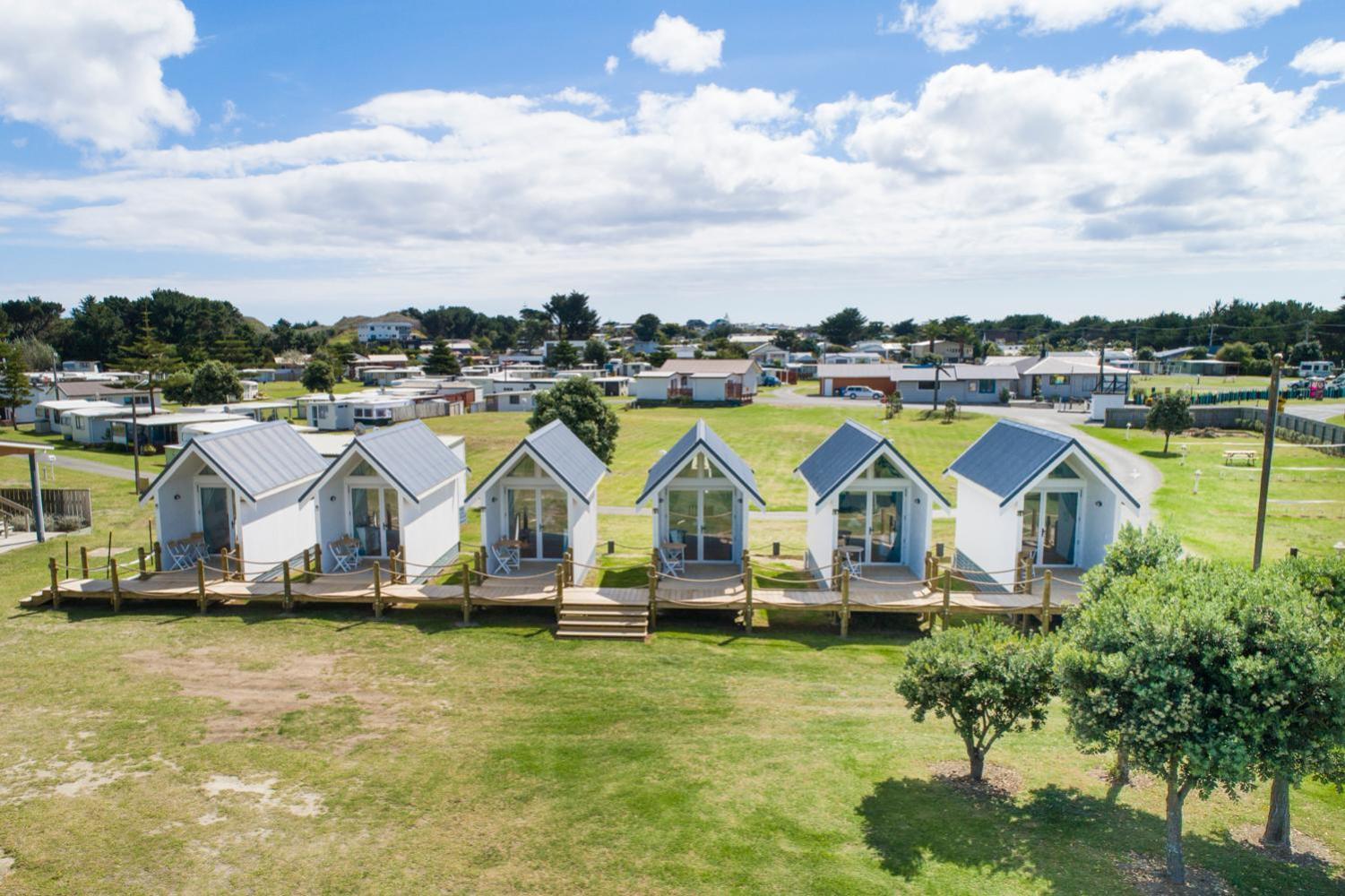 Foxton Beach Holiday Park Kültér fotó